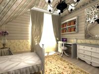 Детские комнаты в стиле кантри, проект Дом у леса