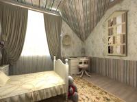 Детские комнаты в стиле кантри, проект Дом у леса